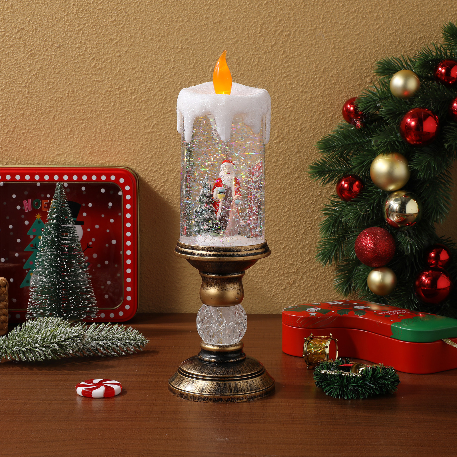 Photography Lighting Simulation - LED Christmas Light Simulation Lamp Gentle