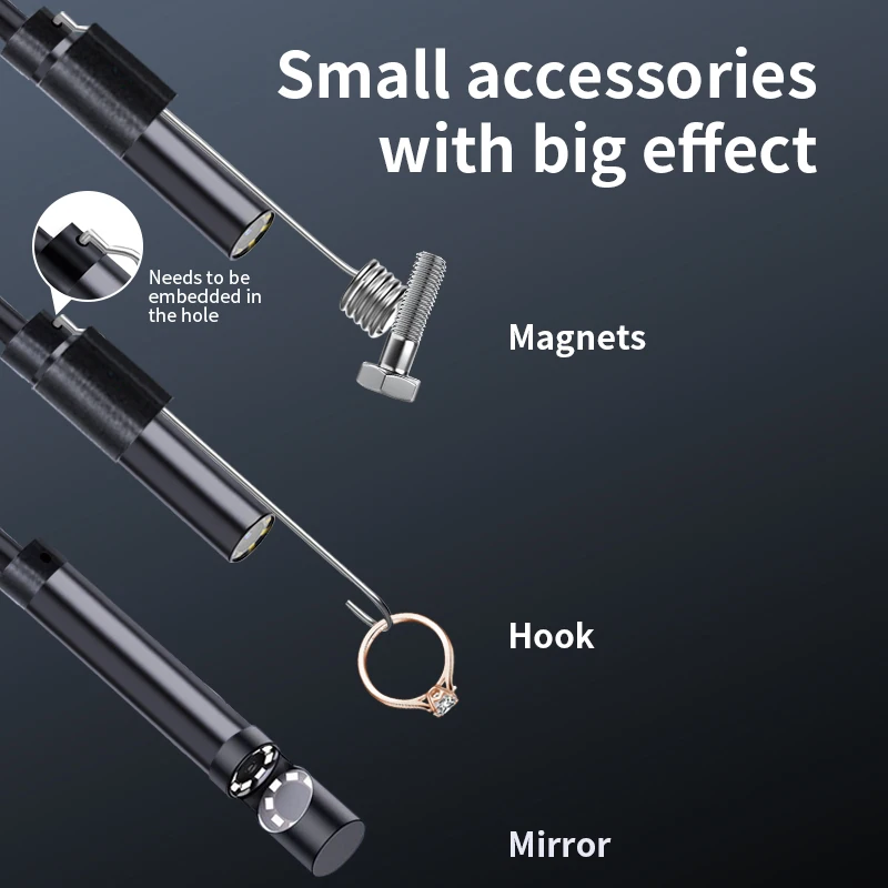 NEW Endoscope for OTG Android  - مراجعة Photography Lighting Diagram وسعره