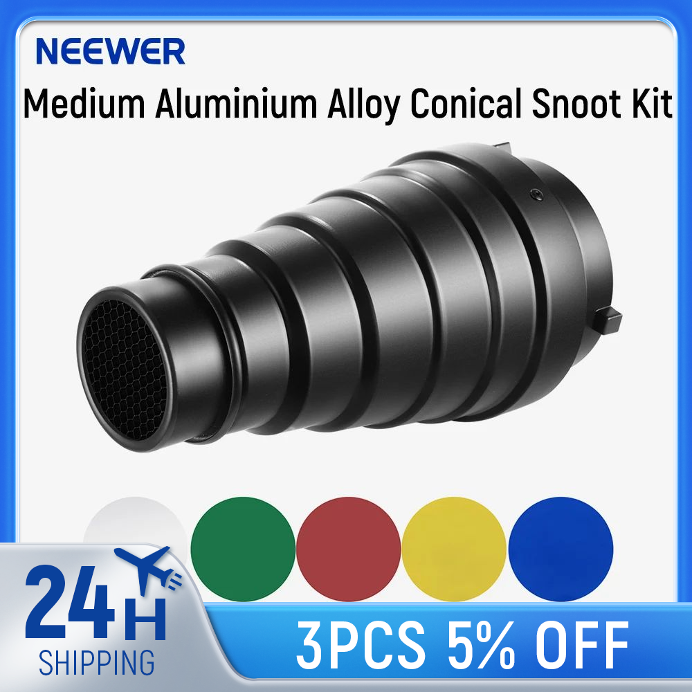 Neewer Medium Aluminium Alloy  - مراجعة Honeycomb Grid Filter وسعره