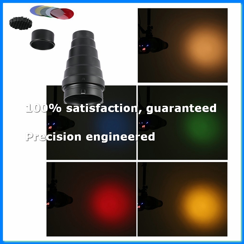 Conical Snoot with Honeycomb G - مراجعة Honeycomb Grid Filter وسعره