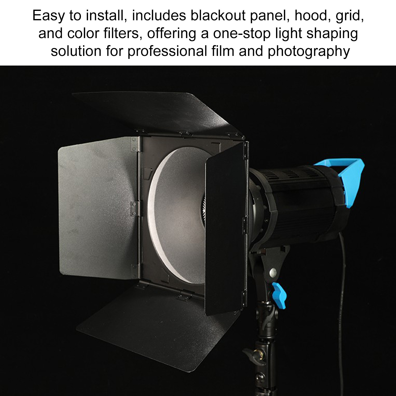 Photography Barn Door Lighting - مراجعة Honeycomb Grid Filter وسعره