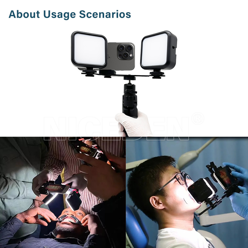 Niceden Dental portable Flash  - مراجعة Photography Lighting With Flash وسعره