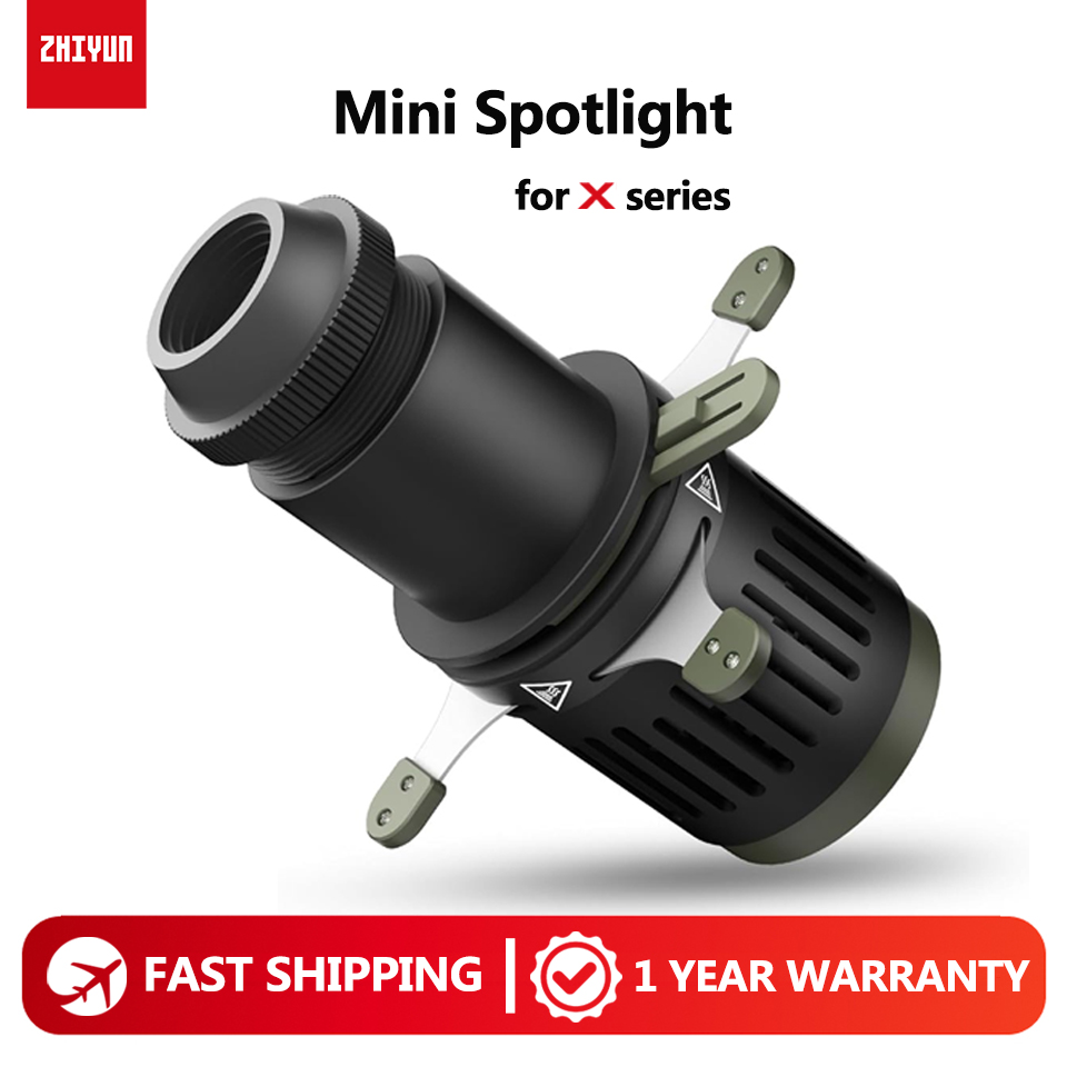 ZHIYUN Mini Spotlight Bowens M - مراجعة Snoot Flash Modifier وسعره