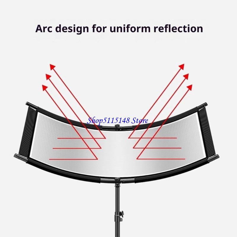 F3MA Compactly Curved Photogra - مراجعة Photography Lighting Tools وسعره