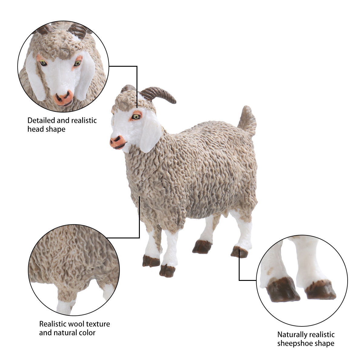 1Pcs Wild Animal Sheep Decorat - مراجعة Photography Lighting Simulation وسعره