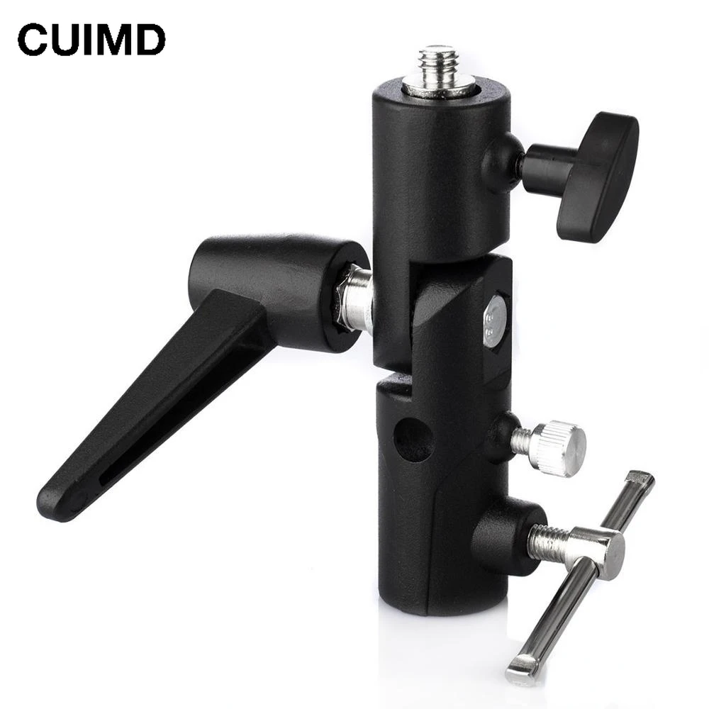 Flash Bracket Hot Shoe Umbrell - مراجعة Photography Lighting Tools وسعره