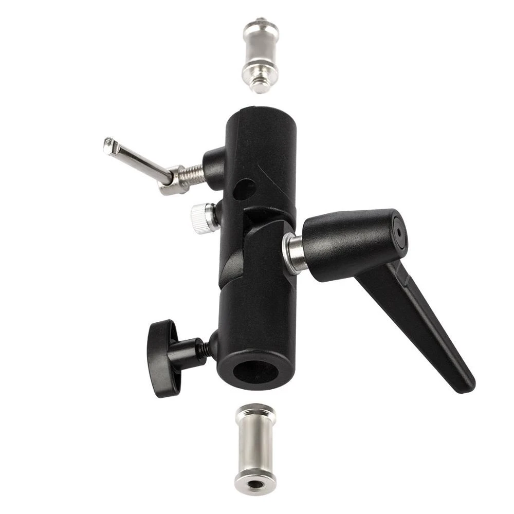 Flash Bracket Hot Shoe Umbrell - مراجعة Photography Lighting Tools وسعره