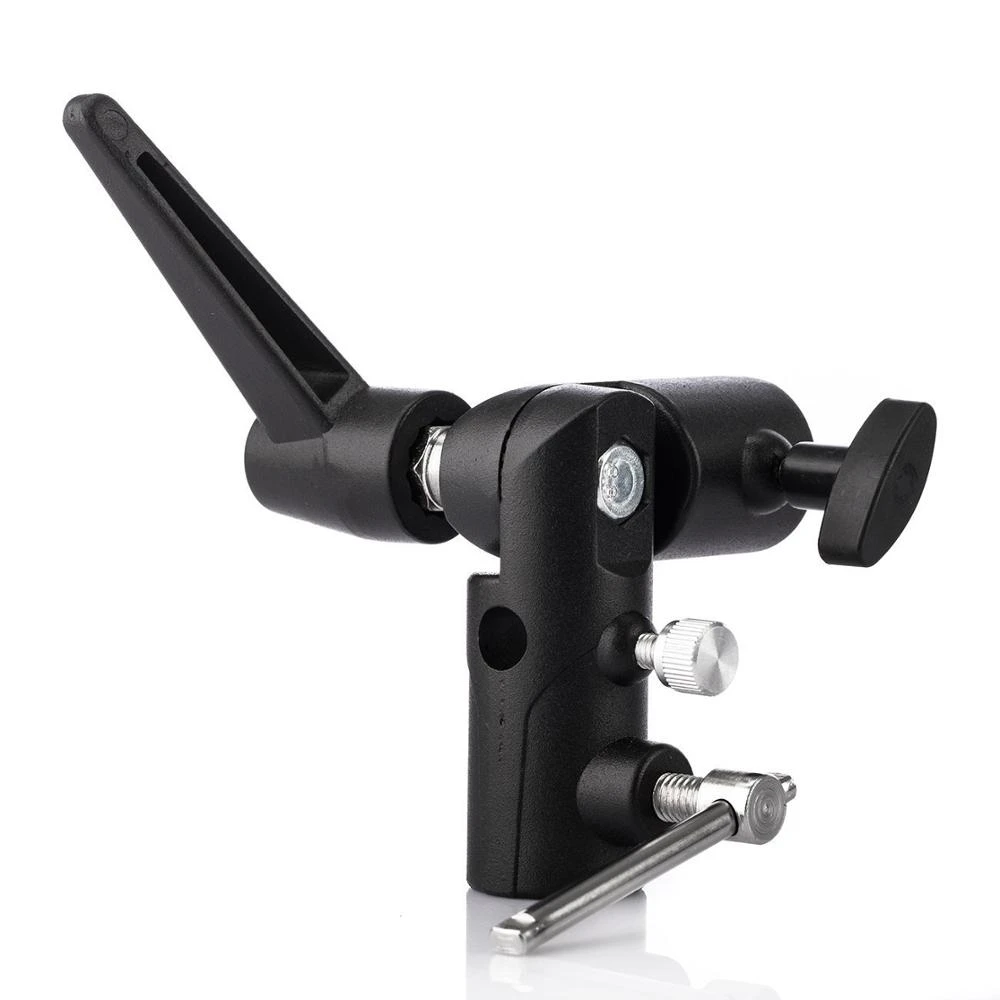 Flash Bracket Hot Shoe Umbrell - مراجعة Photography Lighting Tools وسعره