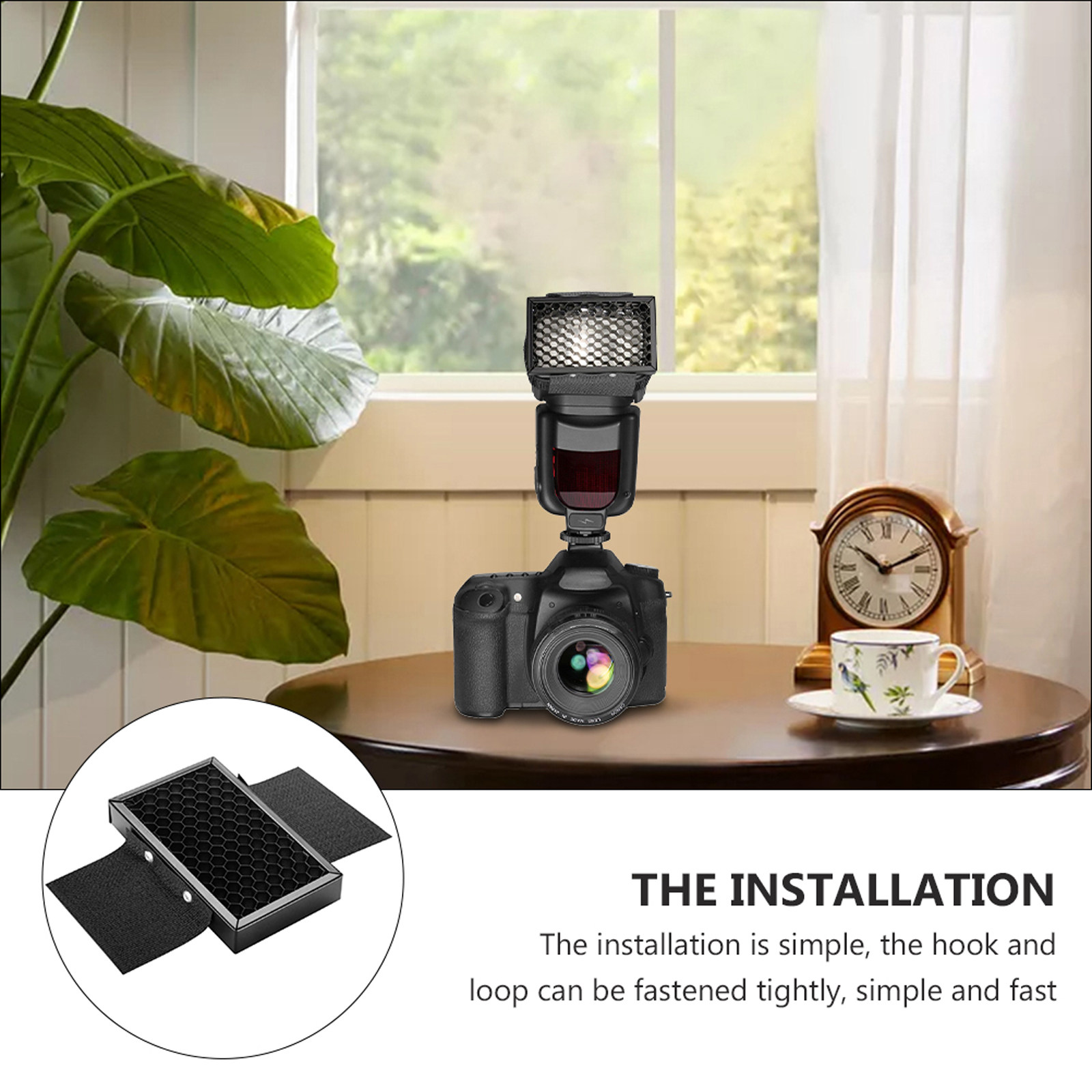 Honeycomb Grid Hood for Flash  - مراجعة Honeycomb Grid Filter وسعره