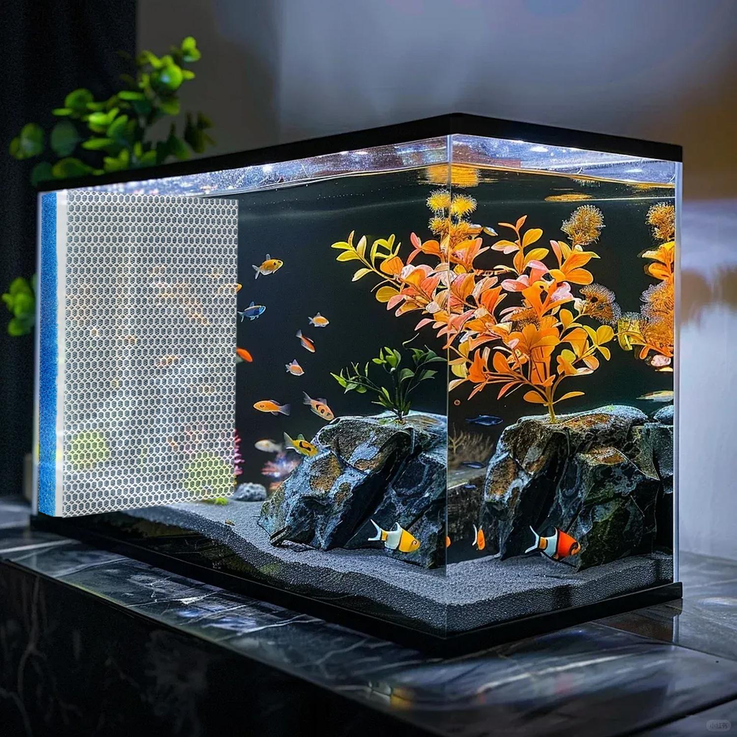 Washable Reusable Water Filter - مراجعة Honeycomb Grid Filter وسعره