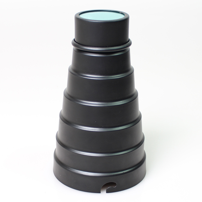 Metal Conical Snoot with Honey - مراجعة Snoot Flash Modifier وسعره