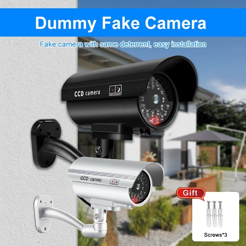 1PC Dummy Security Camera Watr - مراجعة Photography Lighting Diagram وسعره