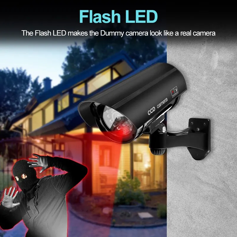 1PC Dummy Security Camera Watr - مراجعة Photography Lighting Diagram وسعره