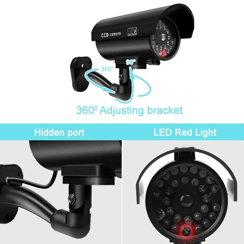 1PC Dummy Security Camera Watr - مراجعة Photography Lighting Diagram وسعره