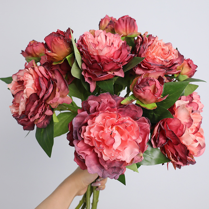 1PC Retro 2 Head Peony Simulat - مراجعة Photography Lighting Simulation وسعره