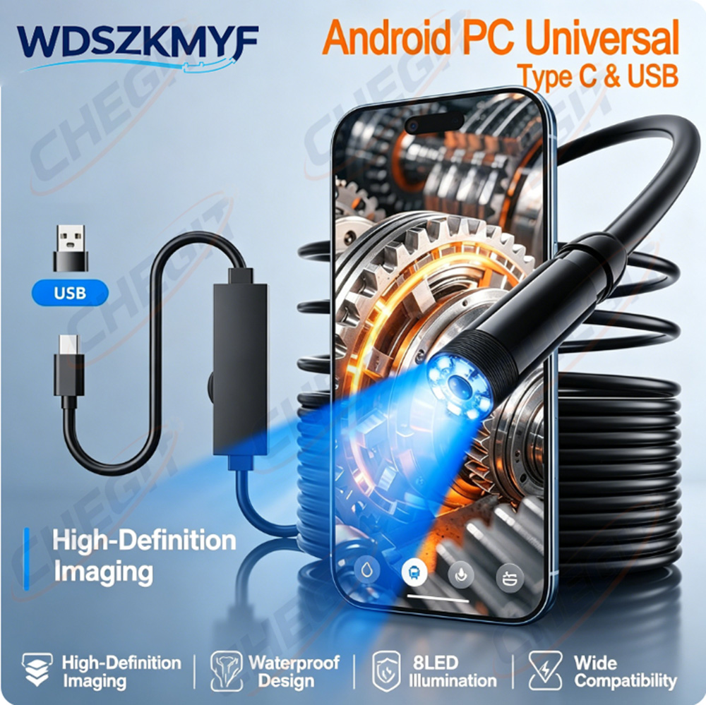NEW USB Endoscope for OTG Andr - مراجعة Photography Lighting Diagram وسعره