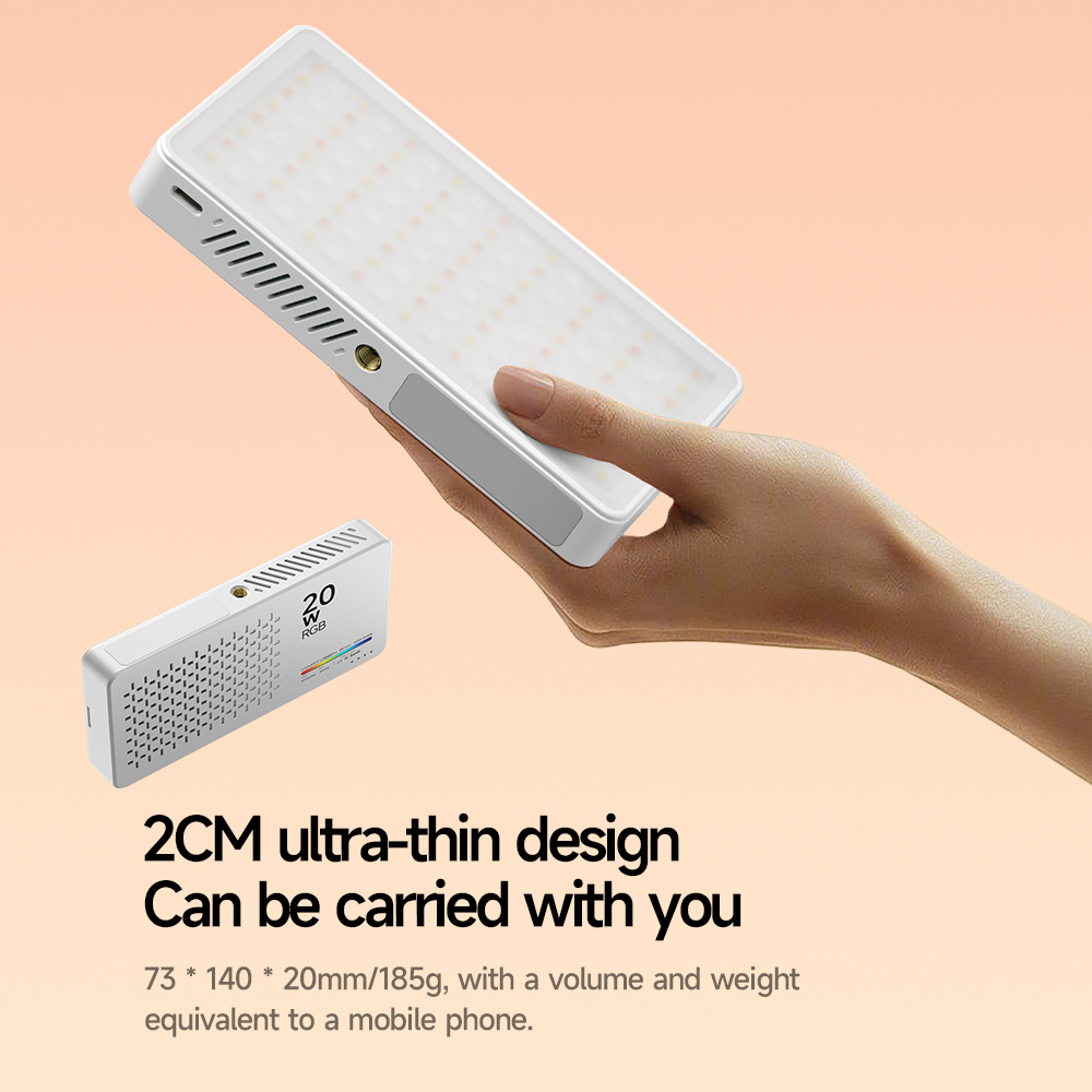Mini Rechargeable R9PRO full-c - مراجعة Photography Lighting Diagram وسعره