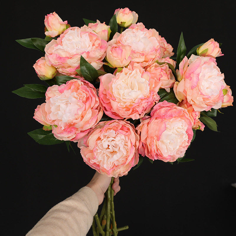 1PC Retro 2 Head Peony Simulat - مراجعة Photography Lighting Simulation وسعره