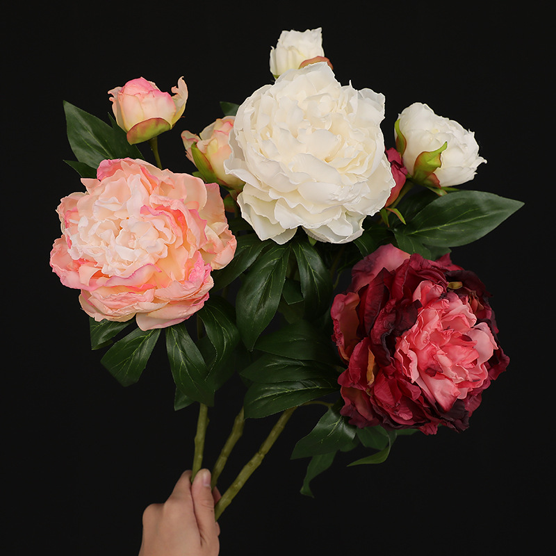 1PC Retro 2 Head Peony Simulat - مراجعة Photography Lighting Simulation وسعره
