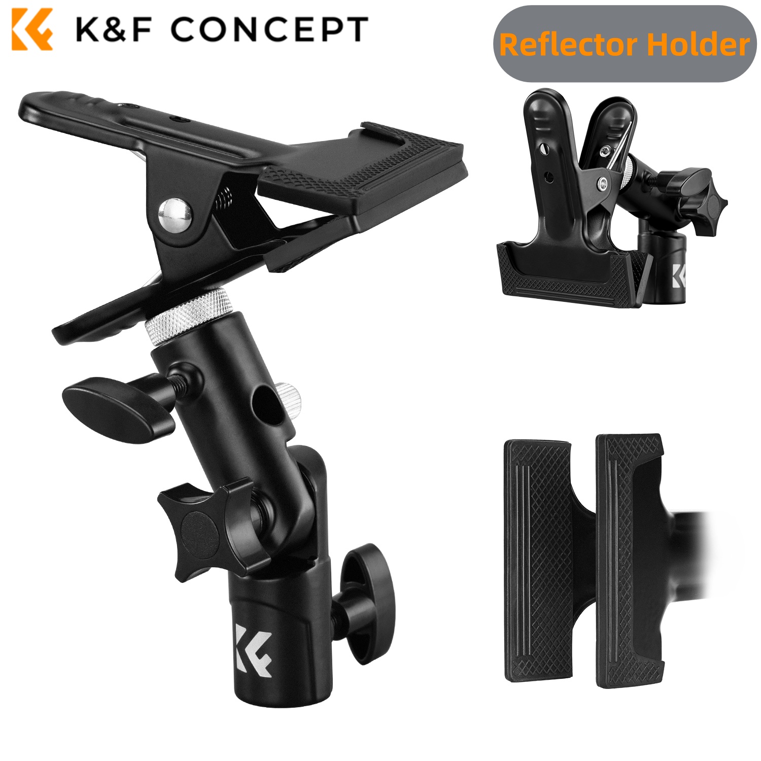 K&F CONCEPT Reflector Clip Hol - مراجعة Reflector Arm Clamp وسعره