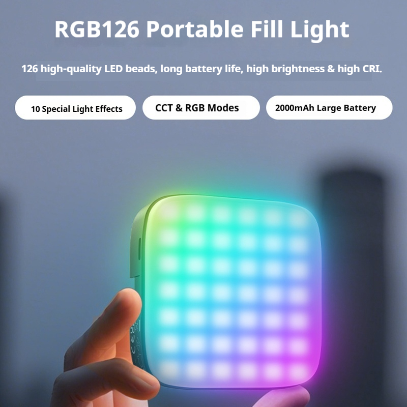 New NEEWER RGB126 Fill Light 3 - مراجعة Photography Lighting Tools وسعره