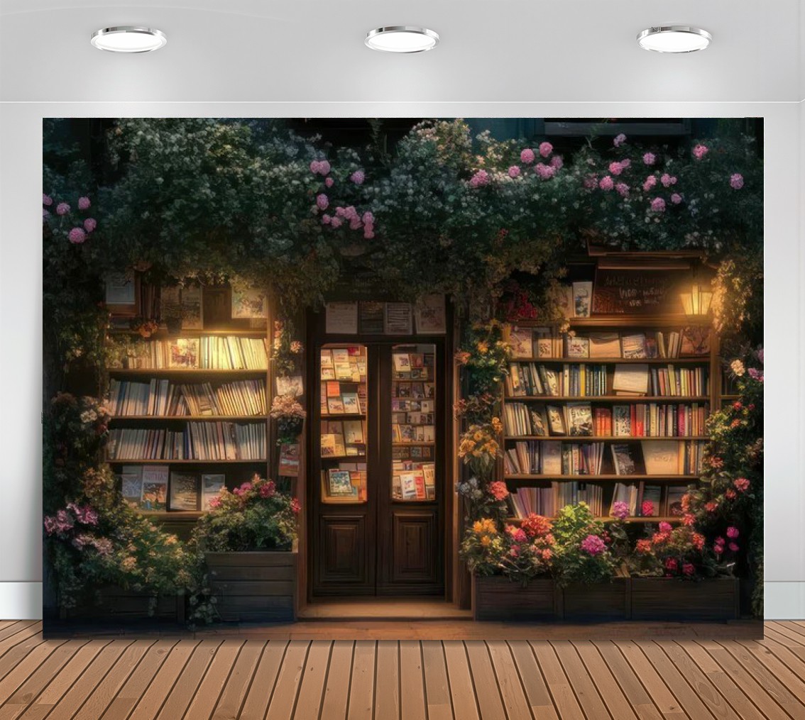 Spring Nighttime Bookstore Flo - مراجعة Lighting In Photography Book وسعره