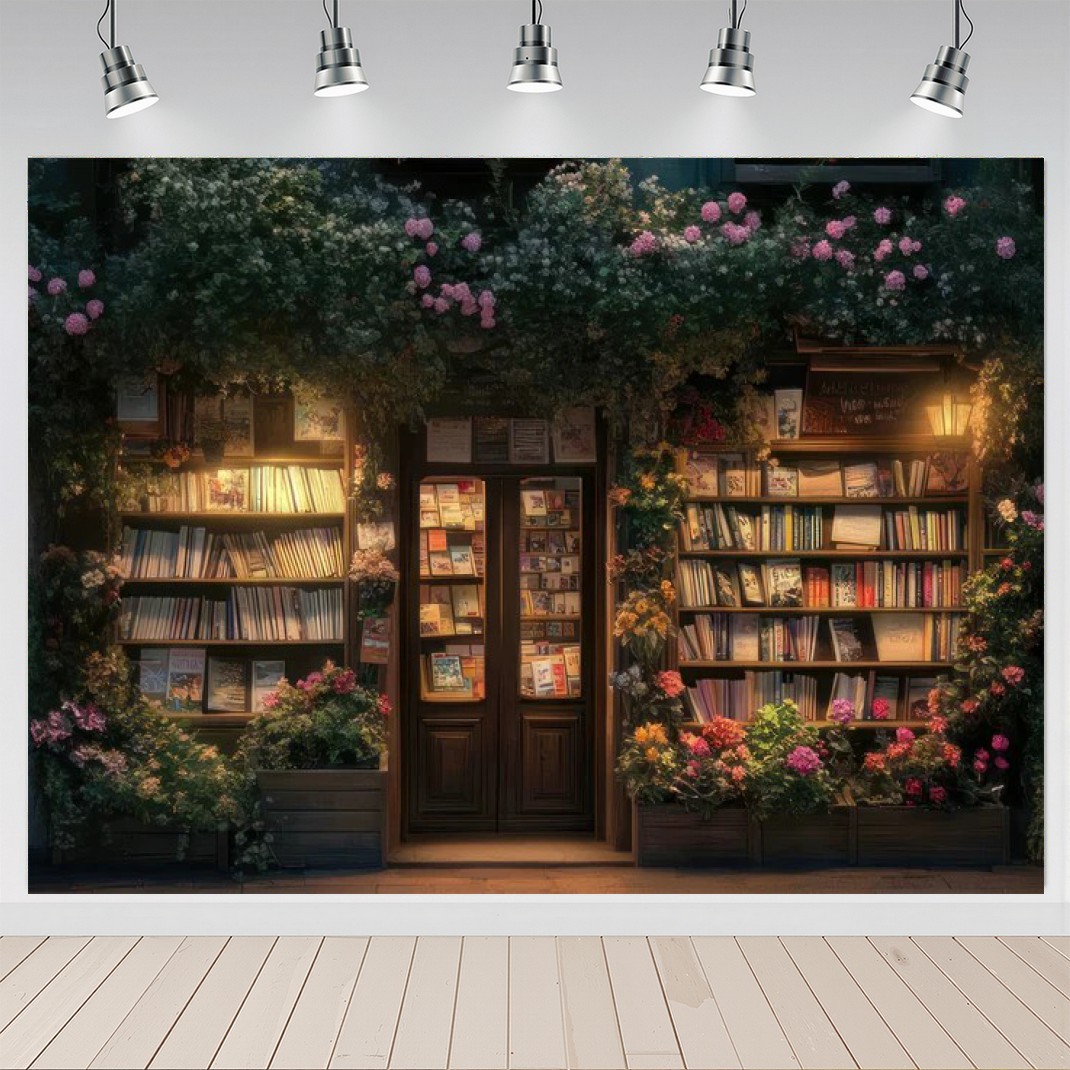 Spring Nighttime Bookstore Flo - مراجعة Lighting In Photography Book وسعره