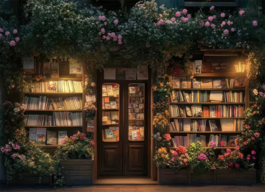 Spring Nighttime Bookstore Flo - مراجعة Lighting In Photography Book وسعره