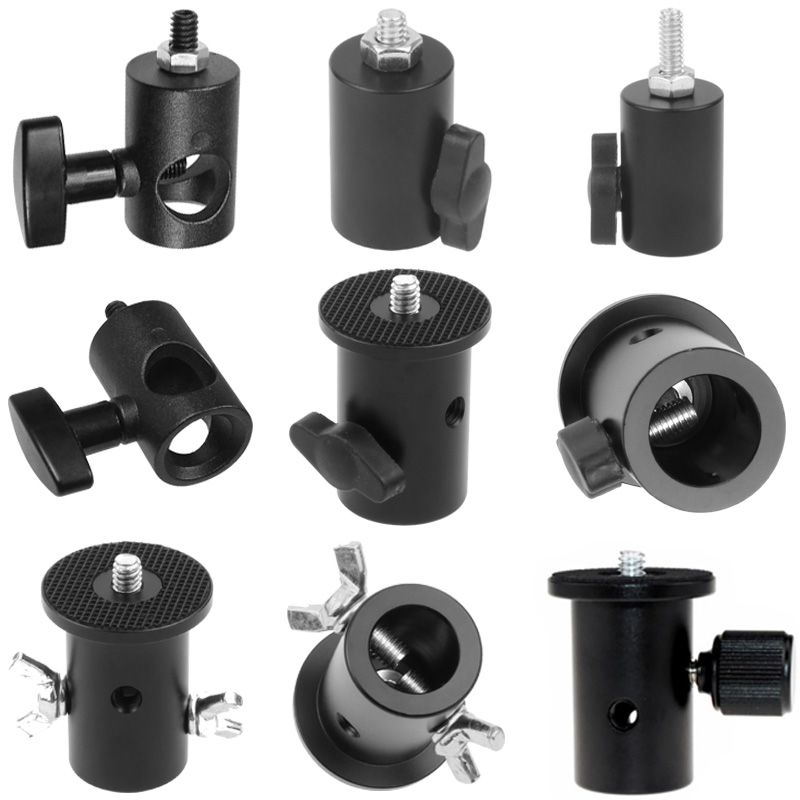 Tripod Light Stand Adapter 1/4 - مراجعة Photography Lighting With Flash وسعره
