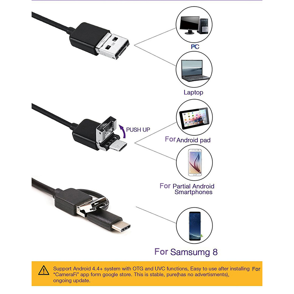 Endoscope Camera For Mobile Ph - مراجعة Photography Lighting Diagram وسعره