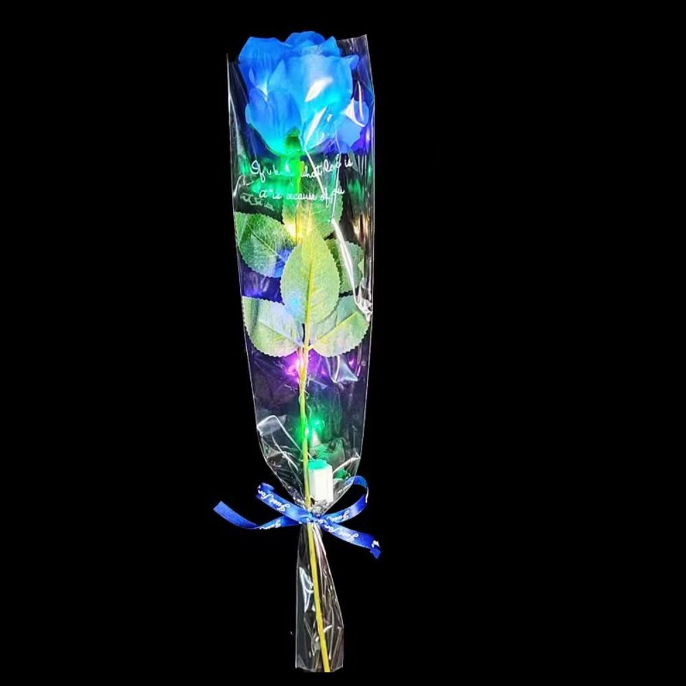 Glowing Artificial Rose Flower - مراجعة Photography Lighting Simulation وسعره
