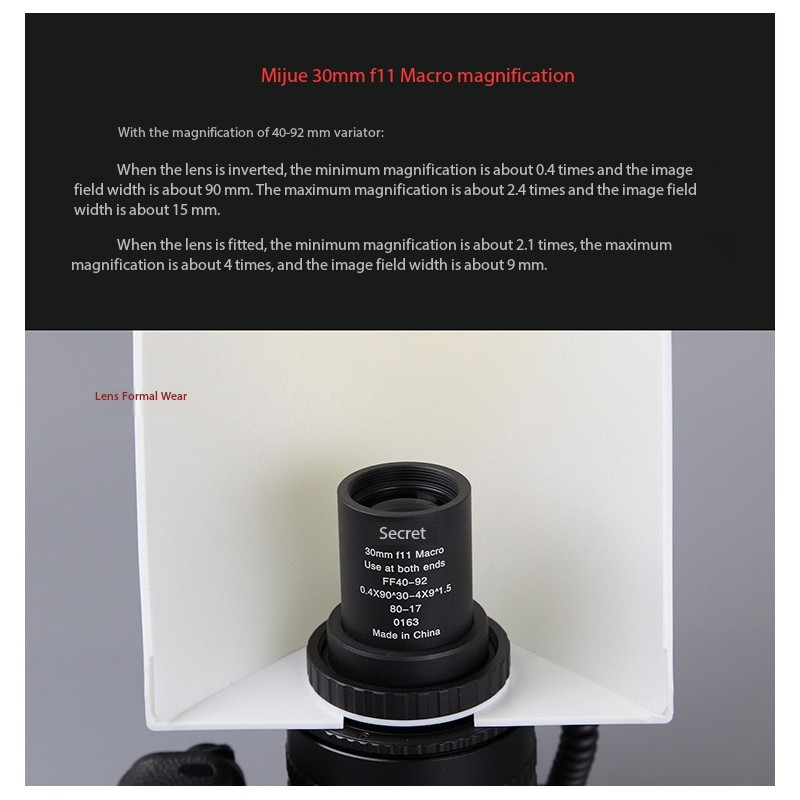 Guage 30F11 Macro Photography  - مراجعة Photography Lighting Tools وسعره