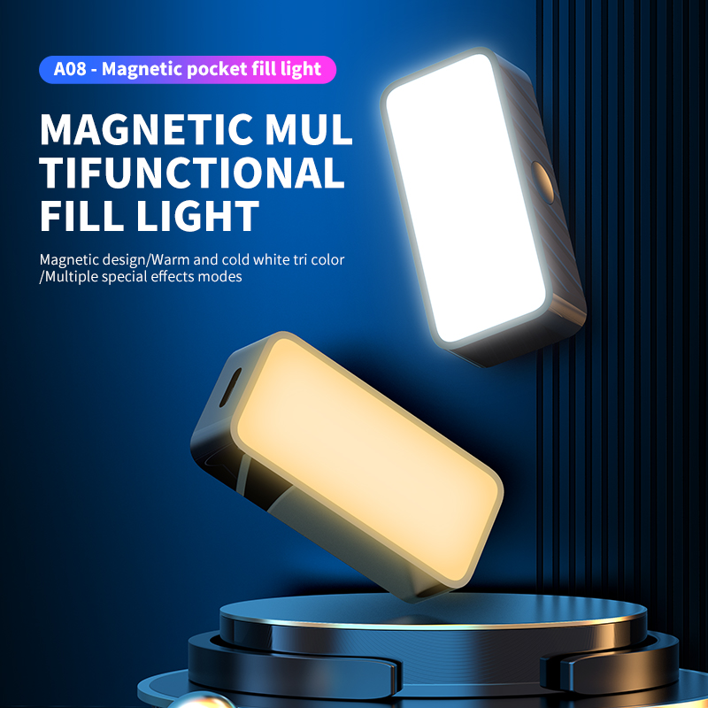Magnetic Portable Mini Selfie  - مراجعة Photography Lighting Diagram وسعره