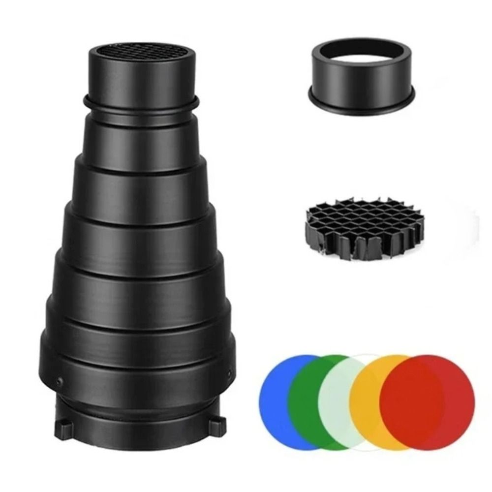 Honeycomb Grid Conical Snoot C - مراجعة Honeycomb Grid Filter وسعره