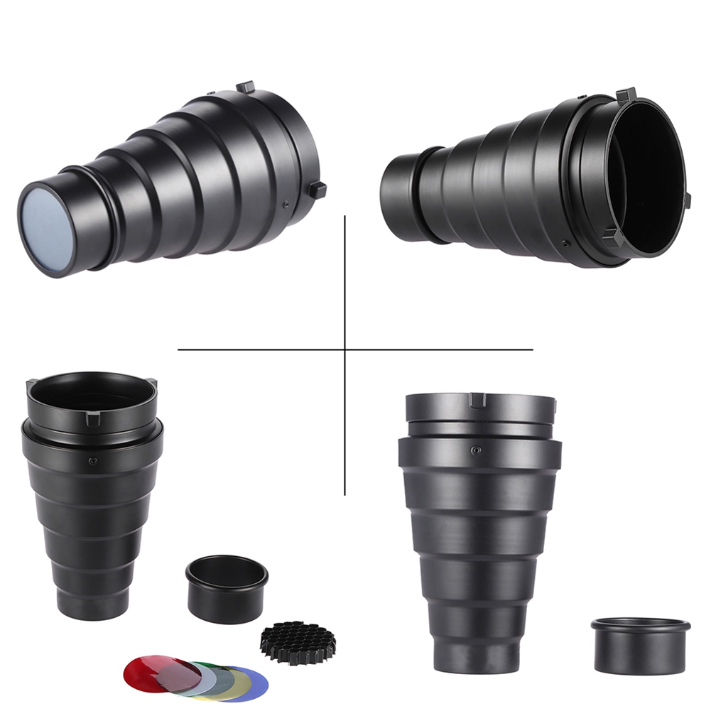 Conical Snoot With Honeycomb G - مراجعة Honeycomb Grid Filter وسعره