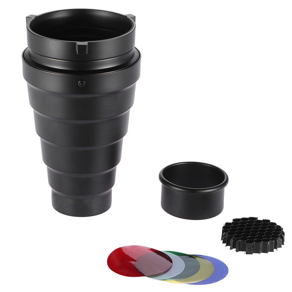 Conical Snoot With Honeycomb G - مراجعة Honeycomb Grid Filter وسعره