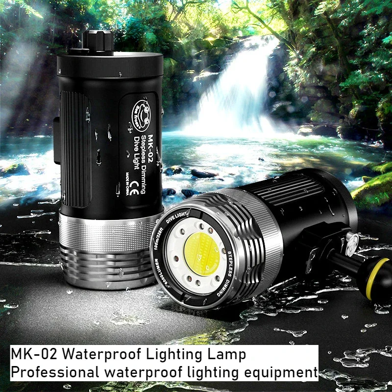 Portable Diving Flashlight Out - مراجعة Photography Lighting Tools وسعره