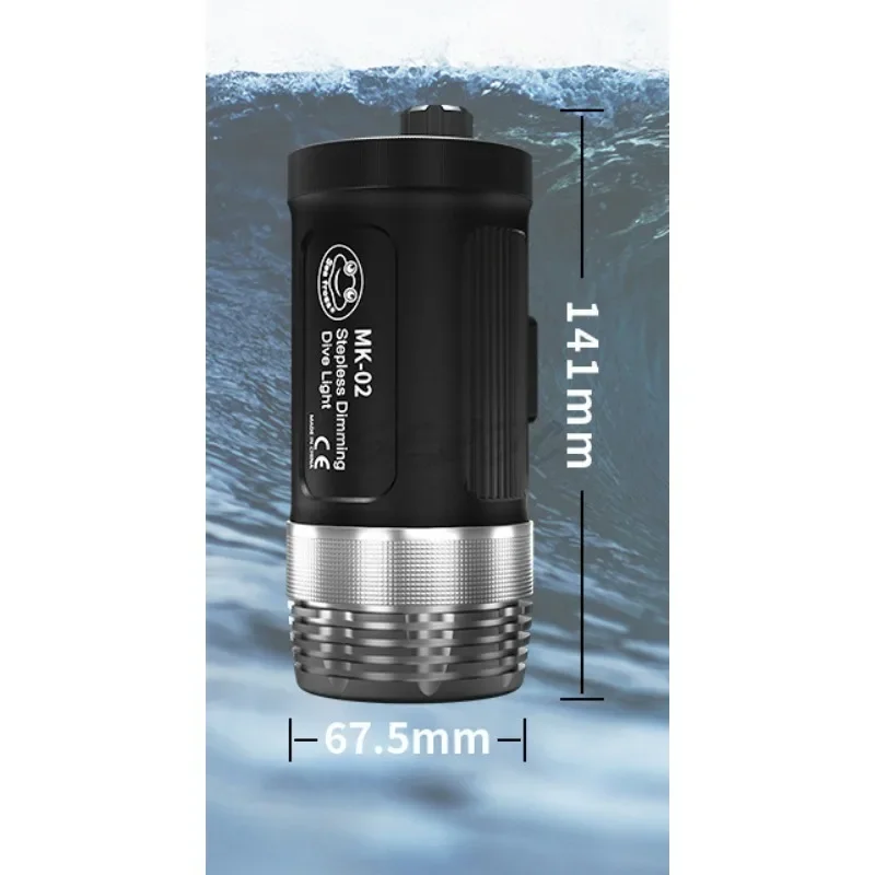 Portable Diving Flashlight Out - مراجعة Photography Lighting Tools وسعره