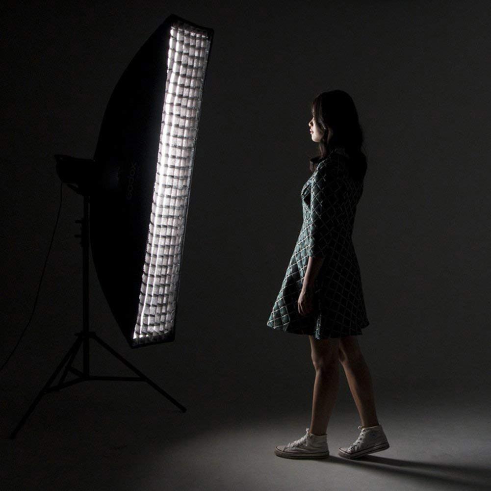 35 X 160cm Softbox Honeycomb G - مراجعة Photography Lighting With Flash وسعره