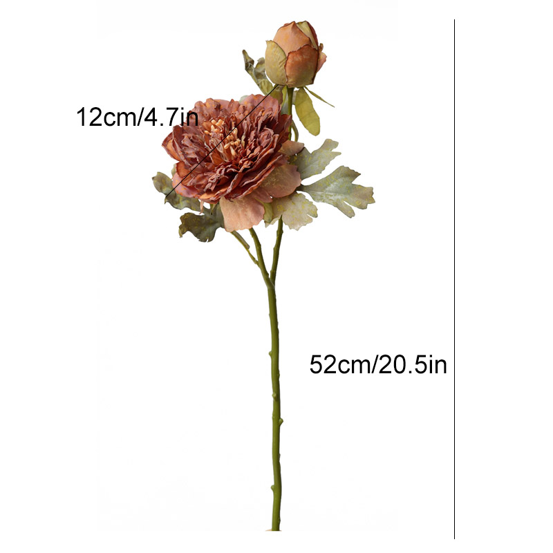 1PC Peony Simulation Flower Li - مراجعة Photography Lighting Simulation وسعره