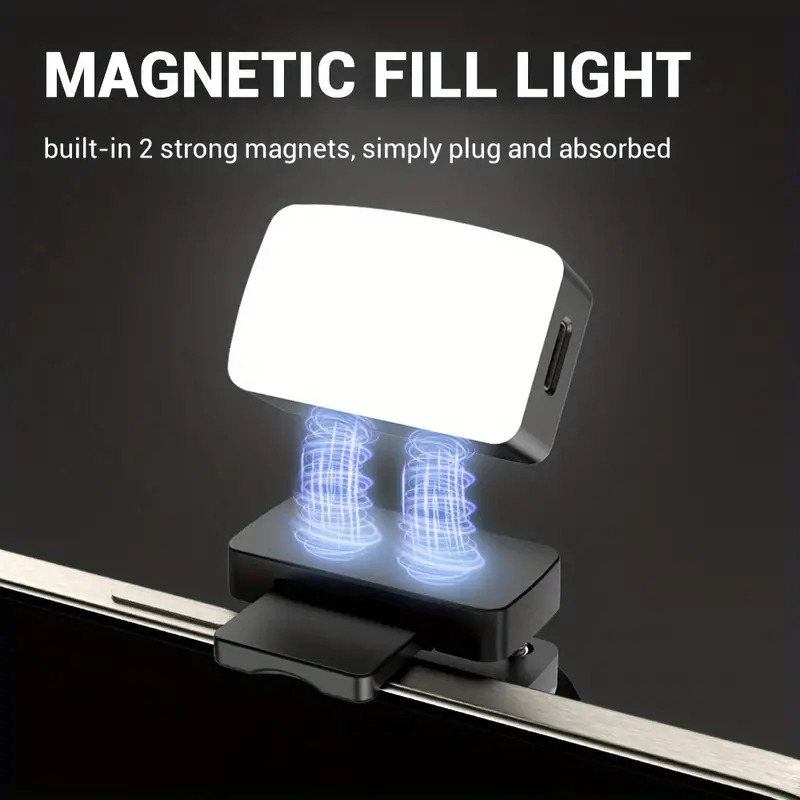 Mini Magnetic LED Selfie Light - مراجعة Photography Lighting With Flash وسعره