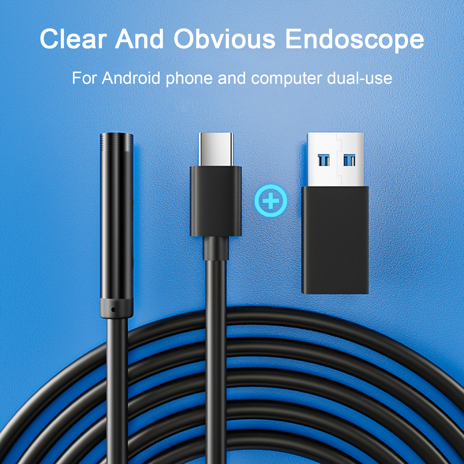 Type-c 5.5/7mm Endoscope Scope - مراجعة Photography Lighting Diagram وسعره