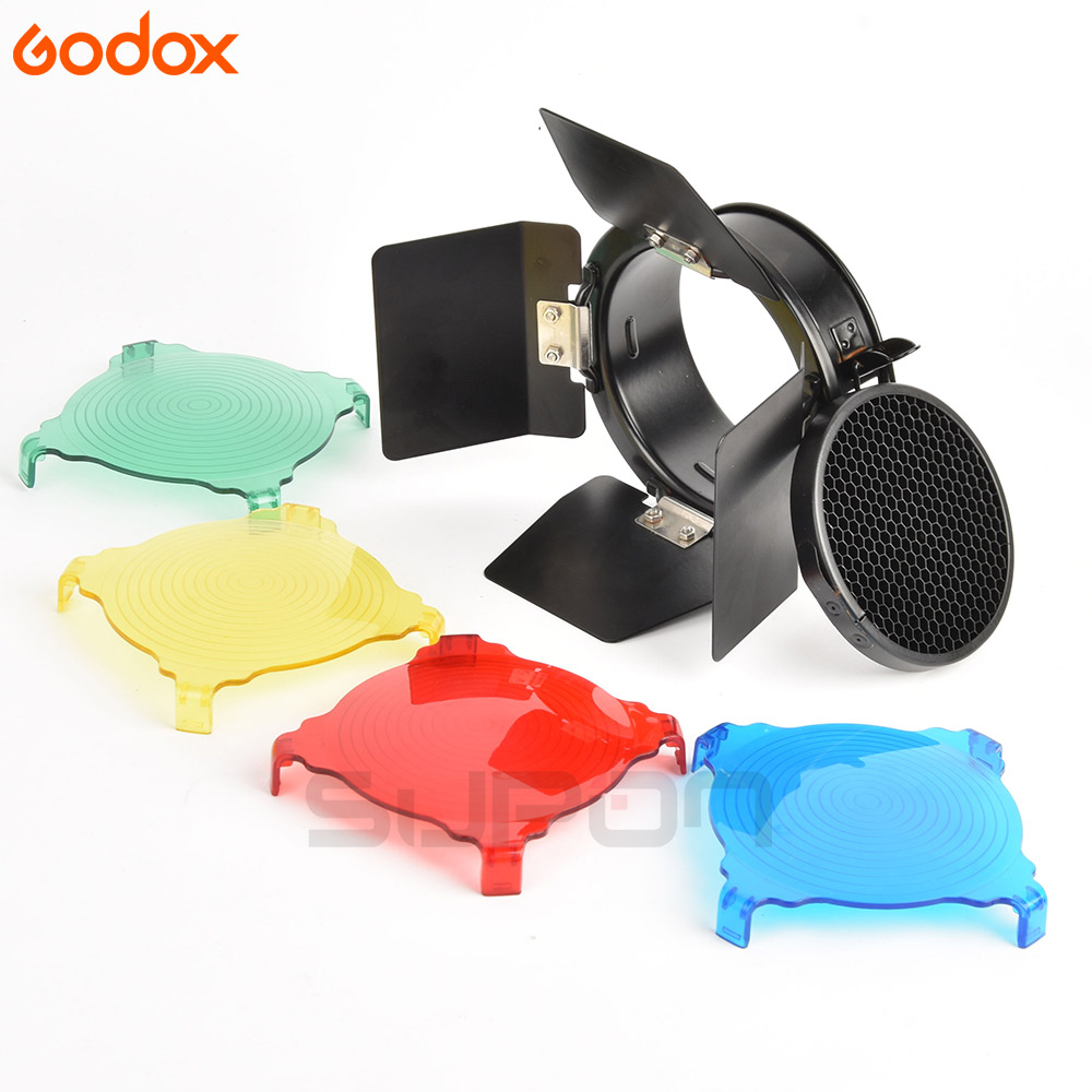 Godox BD-03 Barn Door With Hon - مراجعة Honeycomb Grid Filter وسعره