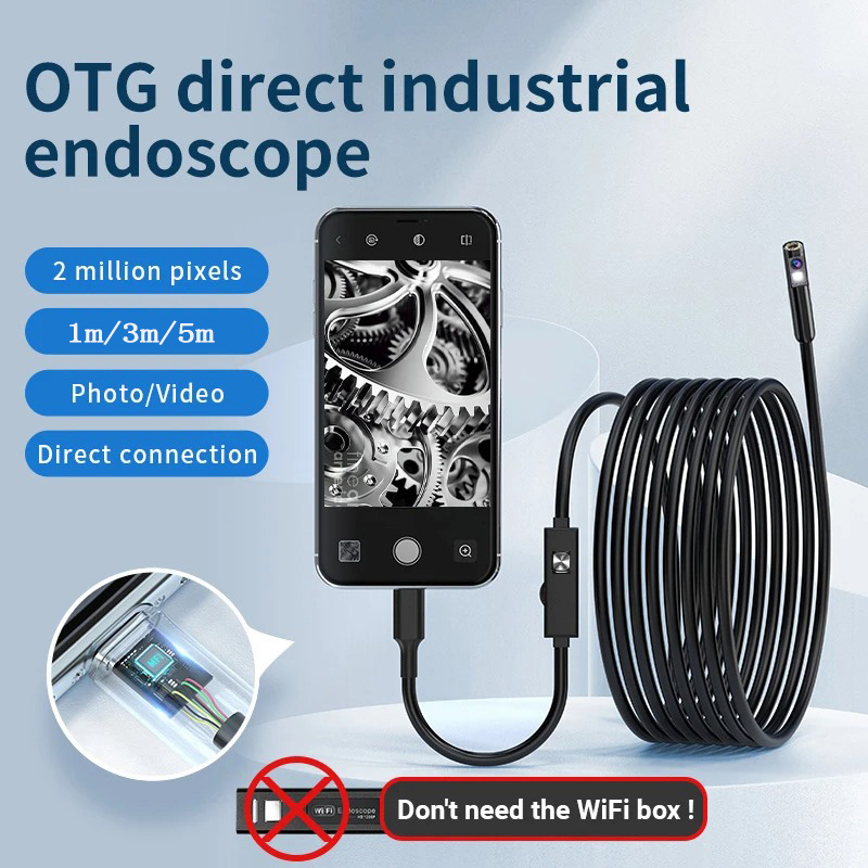 Single/Dual Lens Endoscope Cam - مراجعة Photography Lighting Diagram وسعره