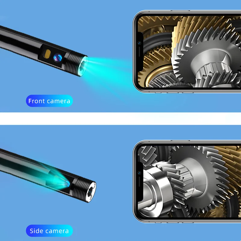 Single/Dual Lens Endoscope Cam - مراجعة Photography Lighting Diagram وسعره