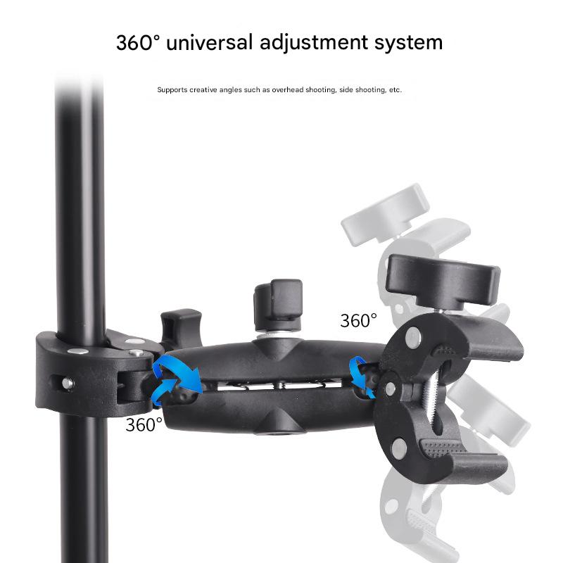 Double Super Clamp Camera Moun - مراجعة Reflector Arm Clamp وسعره