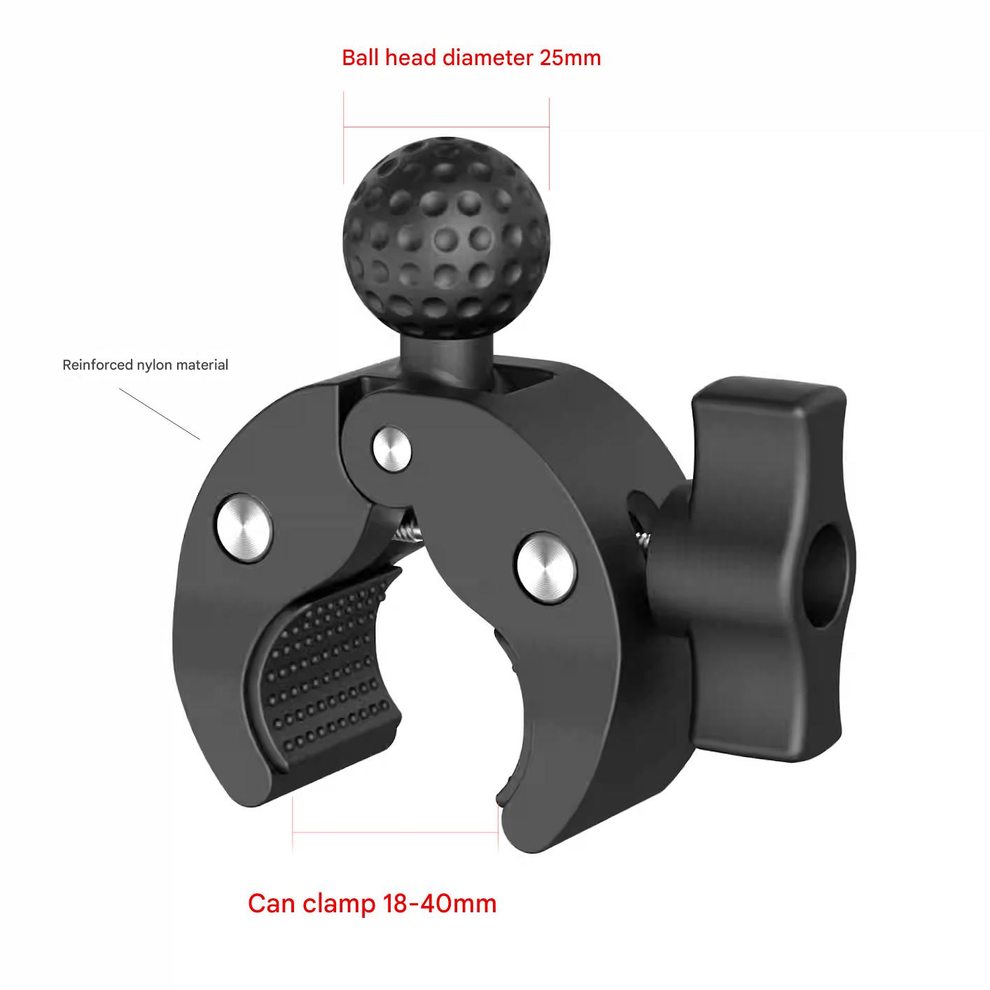 Double Super Clamp Camera Moun - مراجعة Reflector Arm Clamp وسعره