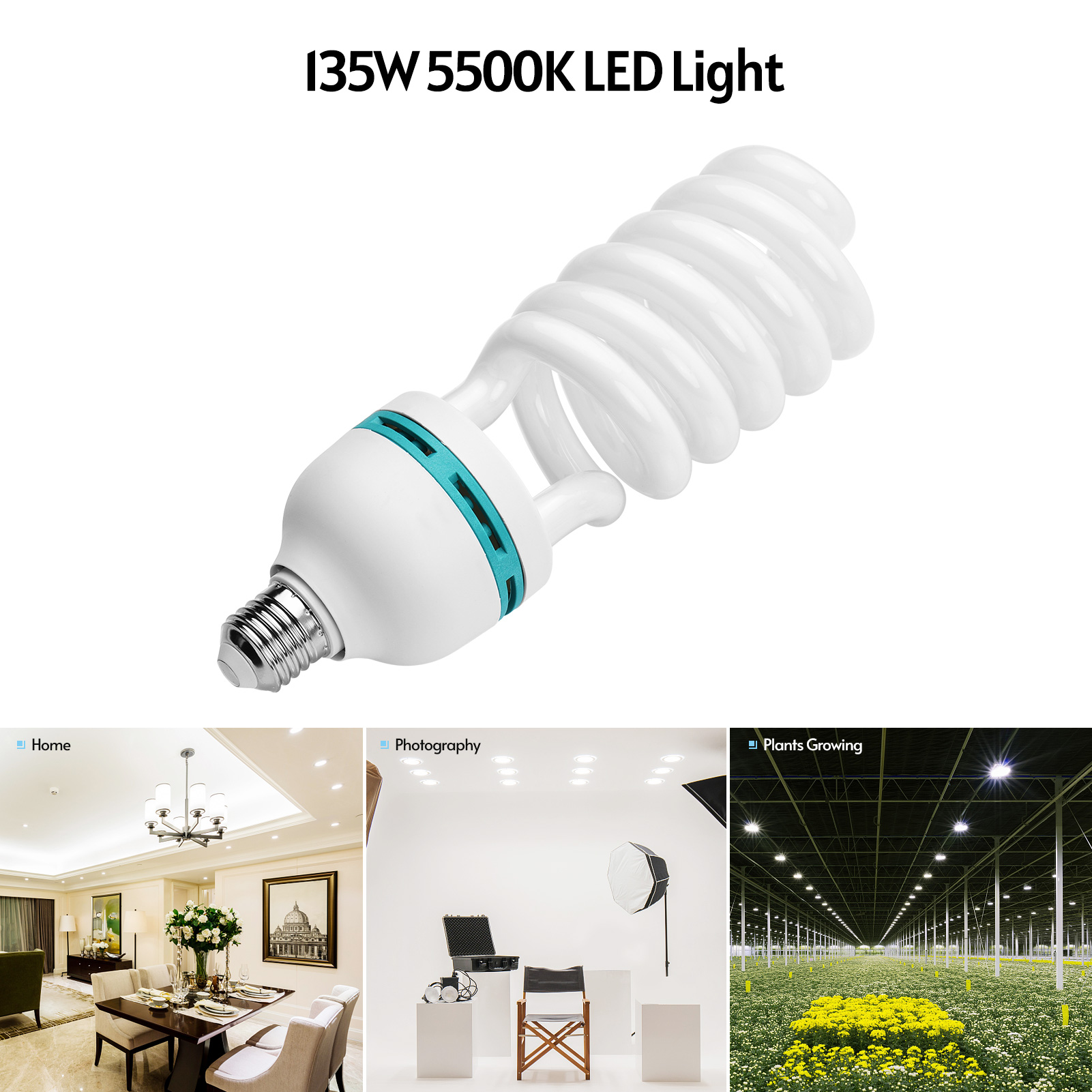 Andoer Spiral Fluorescent Ligh - مراجعة Photography Lighting Tools وسعره