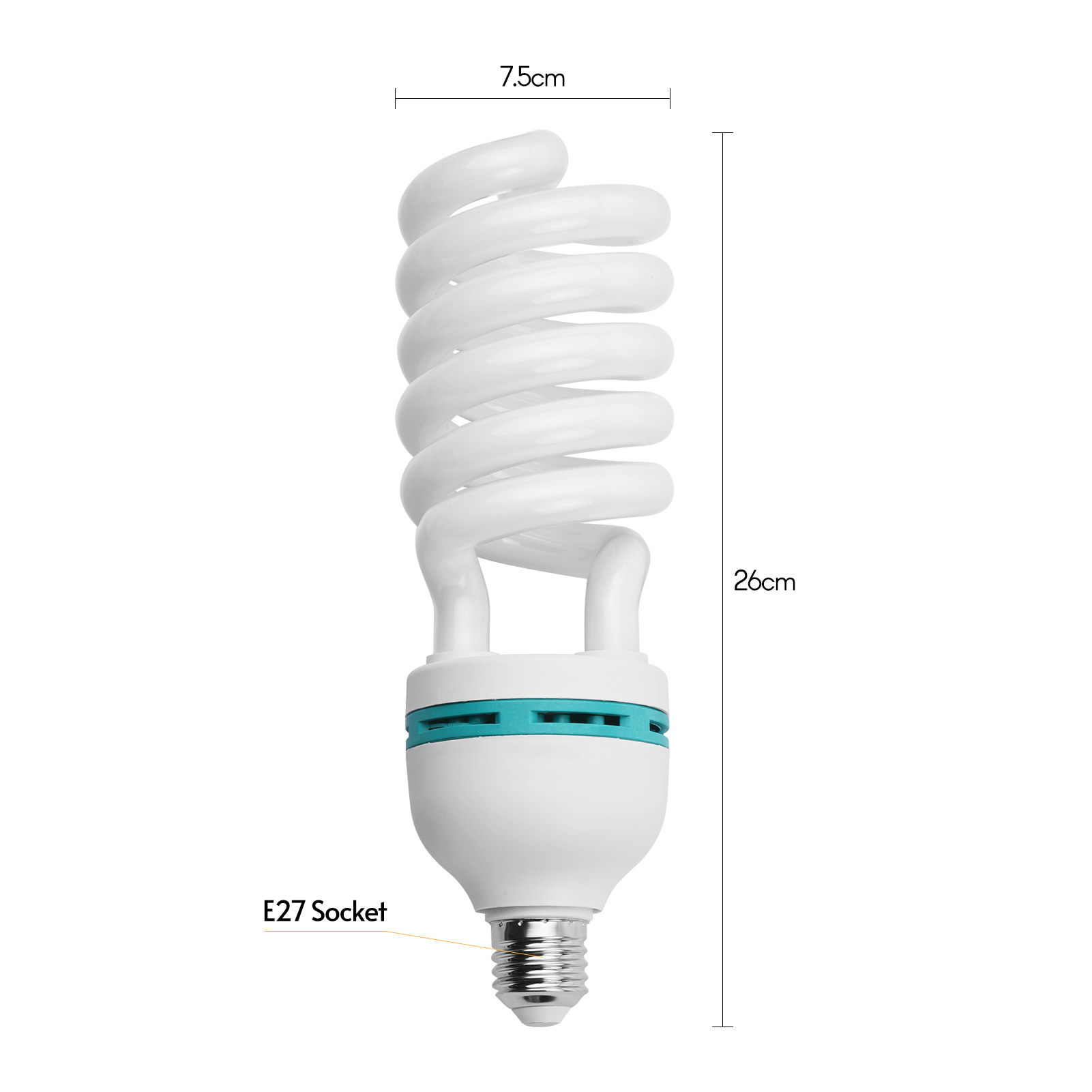 Andoer Spiral Fluorescent Ligh - مراجعة Photography Lighting Tools وسعره