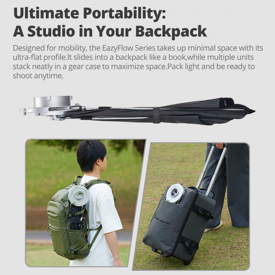 Godox EazyFlow series Foldable - مراجعة Photography Lighting With Flash وسعره
